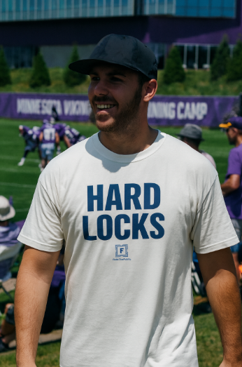 Hard Locks Football Tee