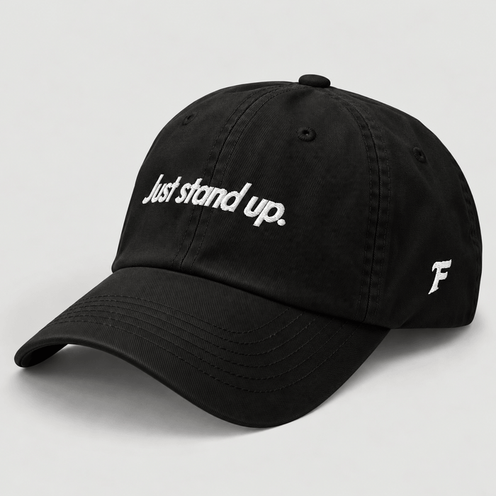 Just Stand Up Wrestling Dad Hat