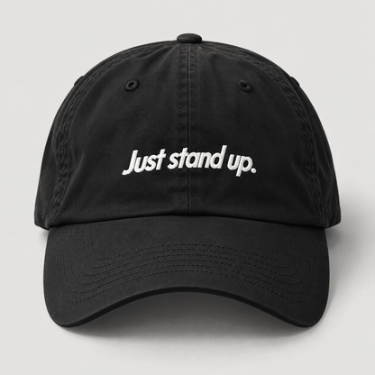 Just Stand Up Wrestling Dad Hat