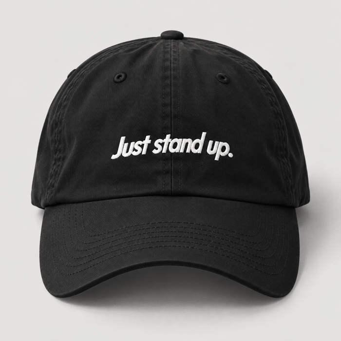 Just Stand Up Wrestling Dad Hat