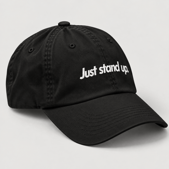 Just Stand Up Wrestling Dad Hat