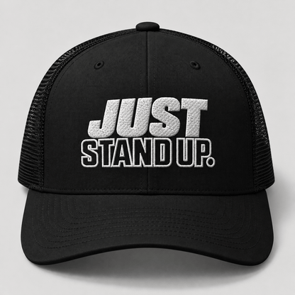 Just Stand Up Wrestling Trucker Hat