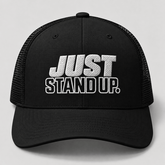 Just Stand Up Wrestling Trucker Hat
