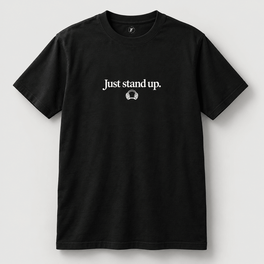 Just Stand Up Wrestling Tee