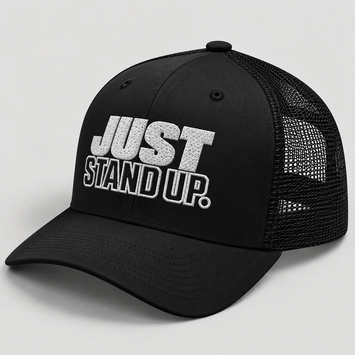 Just Stand Up Wrestling Trucker Hat