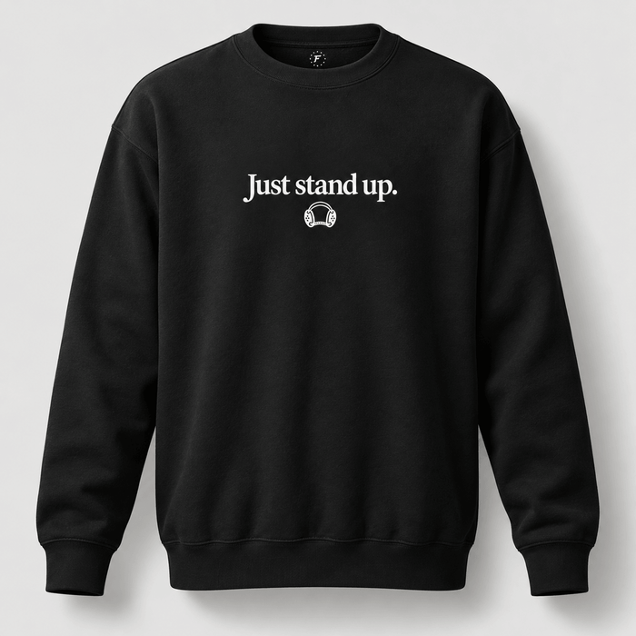 Just Stand Up Wrestling Crewneck