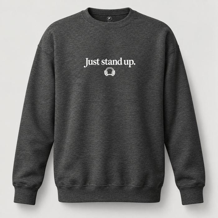 Just Stand Up Wrestling Crewneck