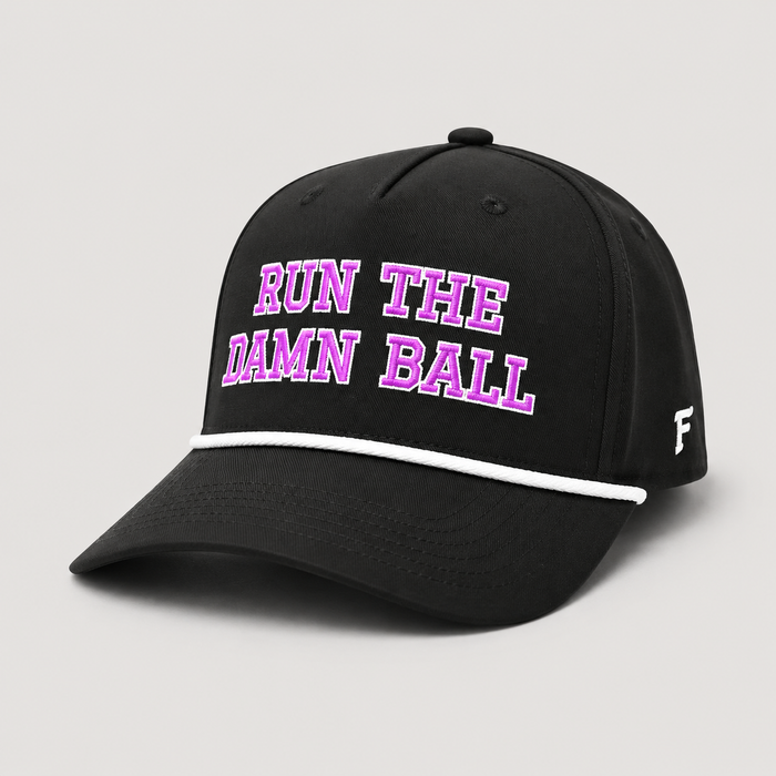 Run The Damn Ball Football Hat