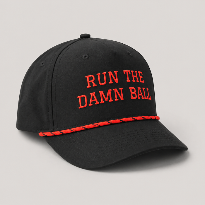 Run The Damn Ball Football Hat
