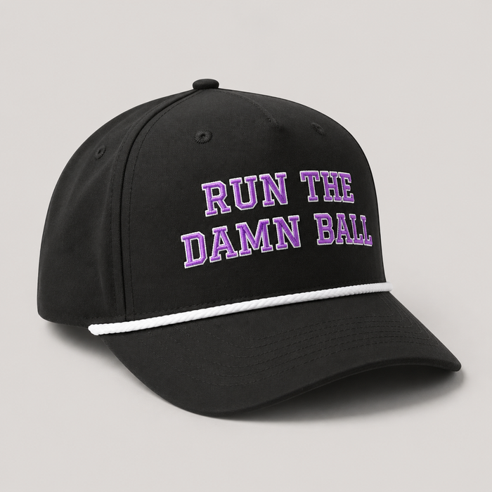 Run The Damn Ball Football Hat