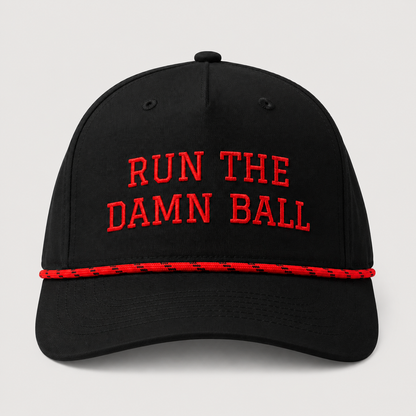 Run The Damn Ball Football Hat