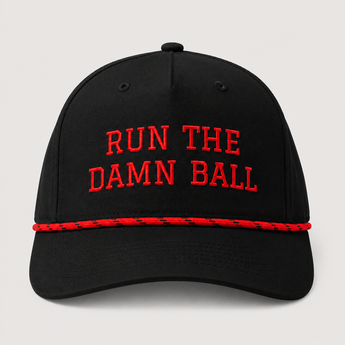 Run The Damn Ball Football Hat