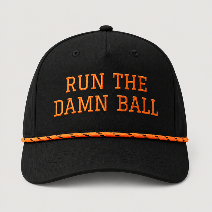 Run The Damn Ball Football Hat