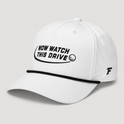 Now Watch This Drive Golf Rope Hat