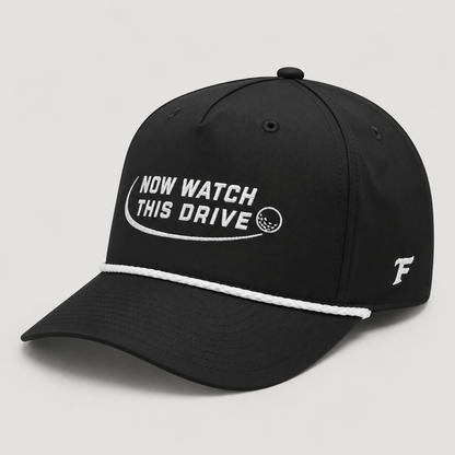 Now Watch This Drive Golf Rope Hat