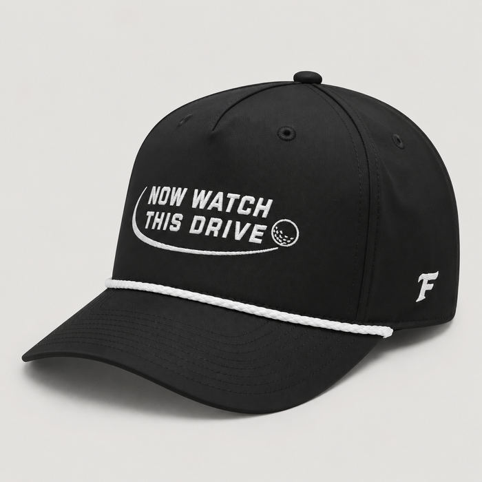 Now Watch This Drive Golf Rope Hat