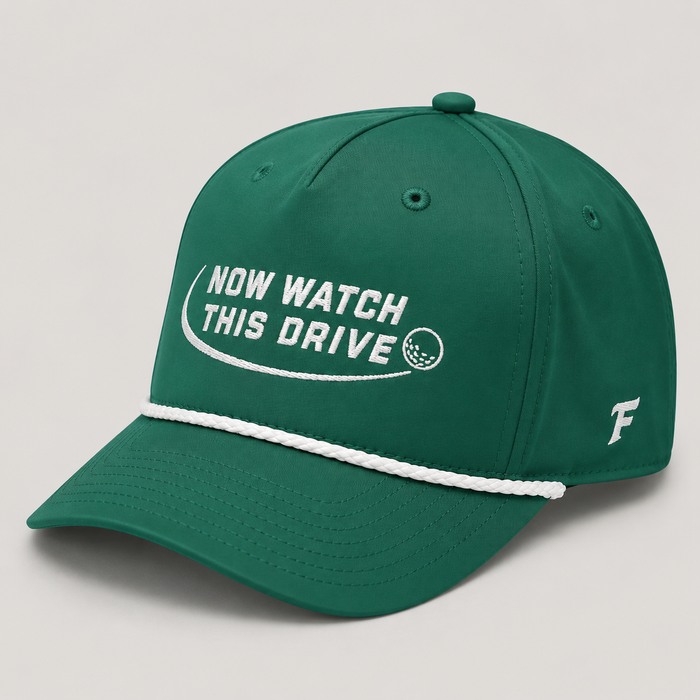 Now Watch This Drive Golf Rope Hat