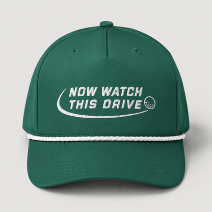 Now Watch This Drive Golf Rope Hat