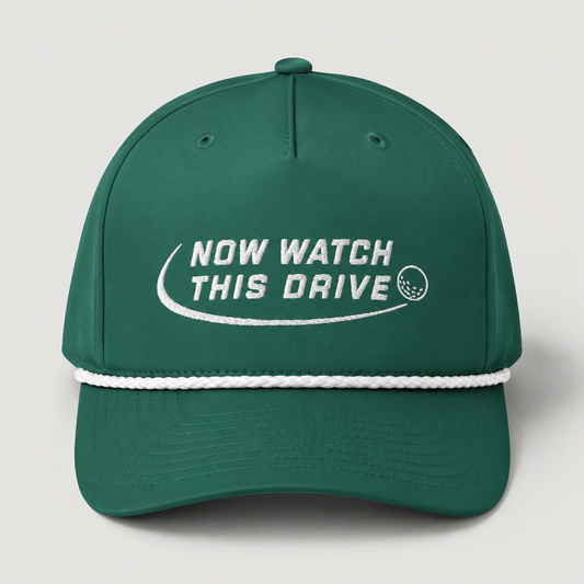 Now Watch This Drive Golf Rope Hat