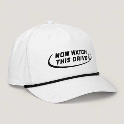 Now Watch This Drive Golf Rope Hat