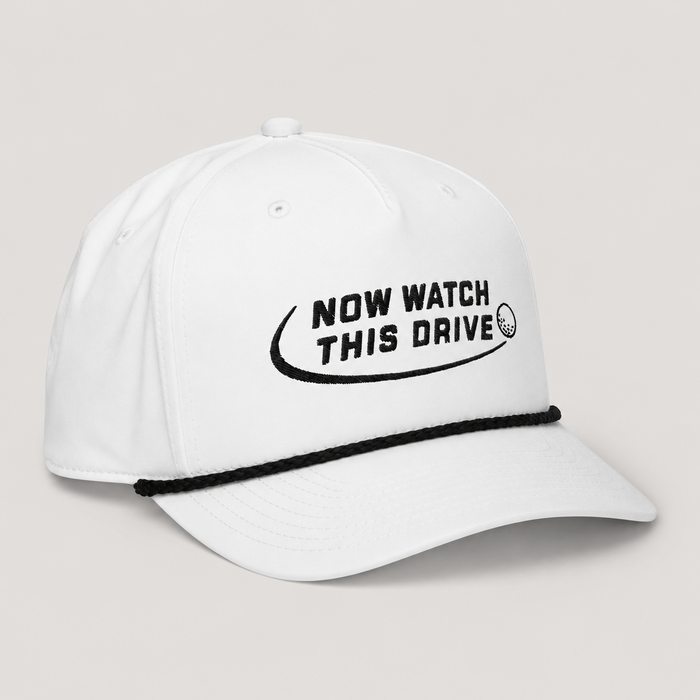 Now Watch This Drive Golf Rope Hat