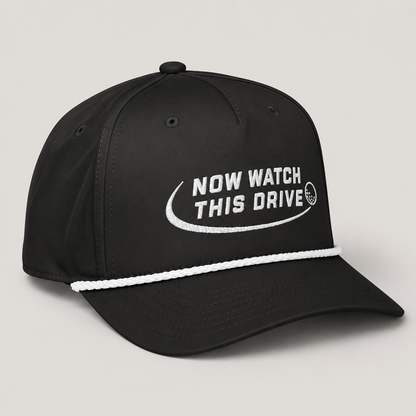 Now Watch This Drive Golf Rope Hat