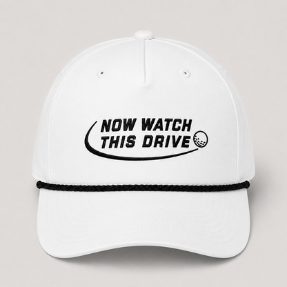 Now Watch This Drive Golf Rope Hat