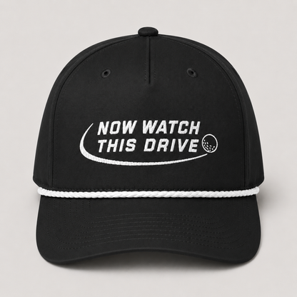 Now Watch This Drive Golf Rope Hat