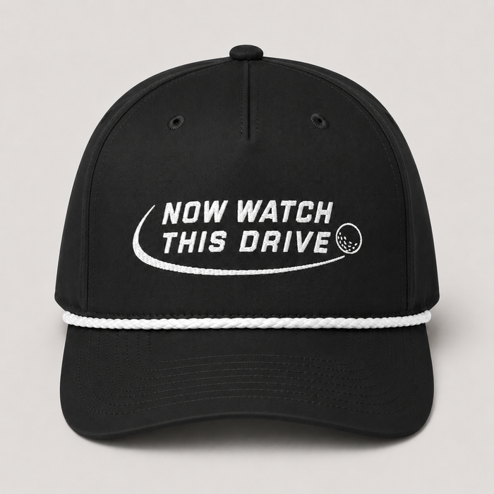 Now Watch This Drive Golf Rope Hat