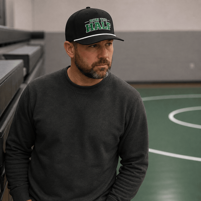 Run The Half Wrestling Hat (Black Edition)