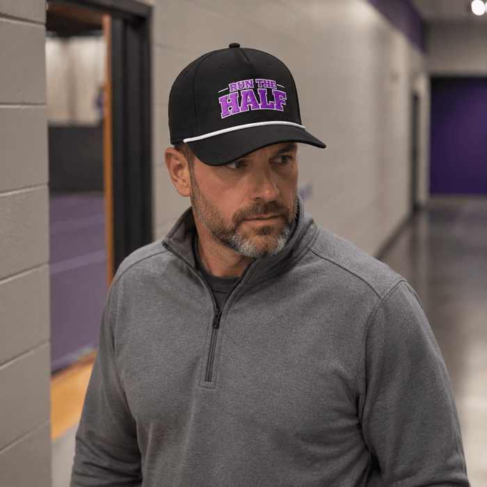 Run The Half Wrestling Hat (Black Edition)