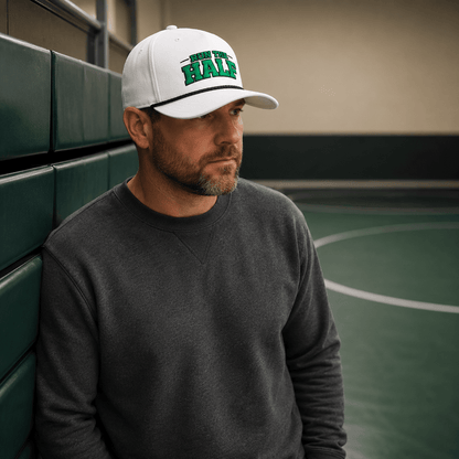 Run The Half Wrestling Hat (White Edition)