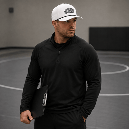 Run The Half Wrestling Hat (White Edition)