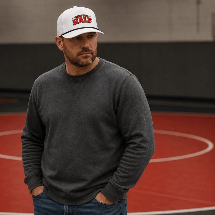 Run The Half Wrestling Hat (White Edition)