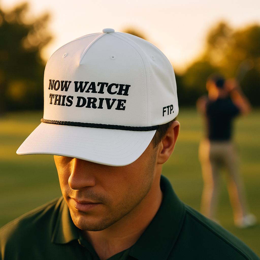 Now Watch This Drive Golf Rope Hat