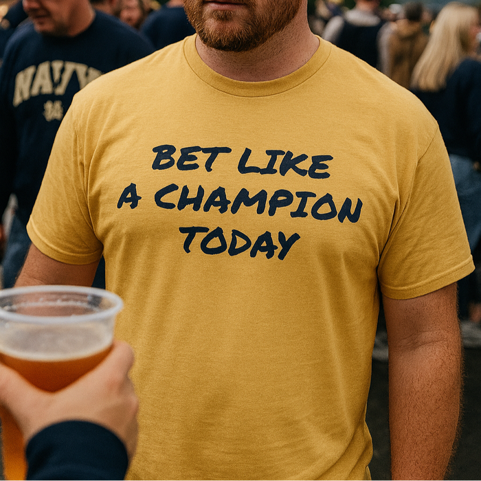 Bet Like a Champion Today Tee