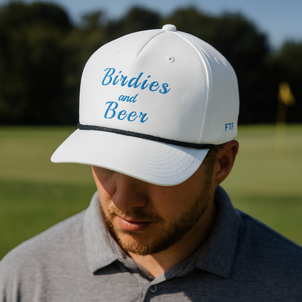 Birdies and Beer Golf Rope Hat