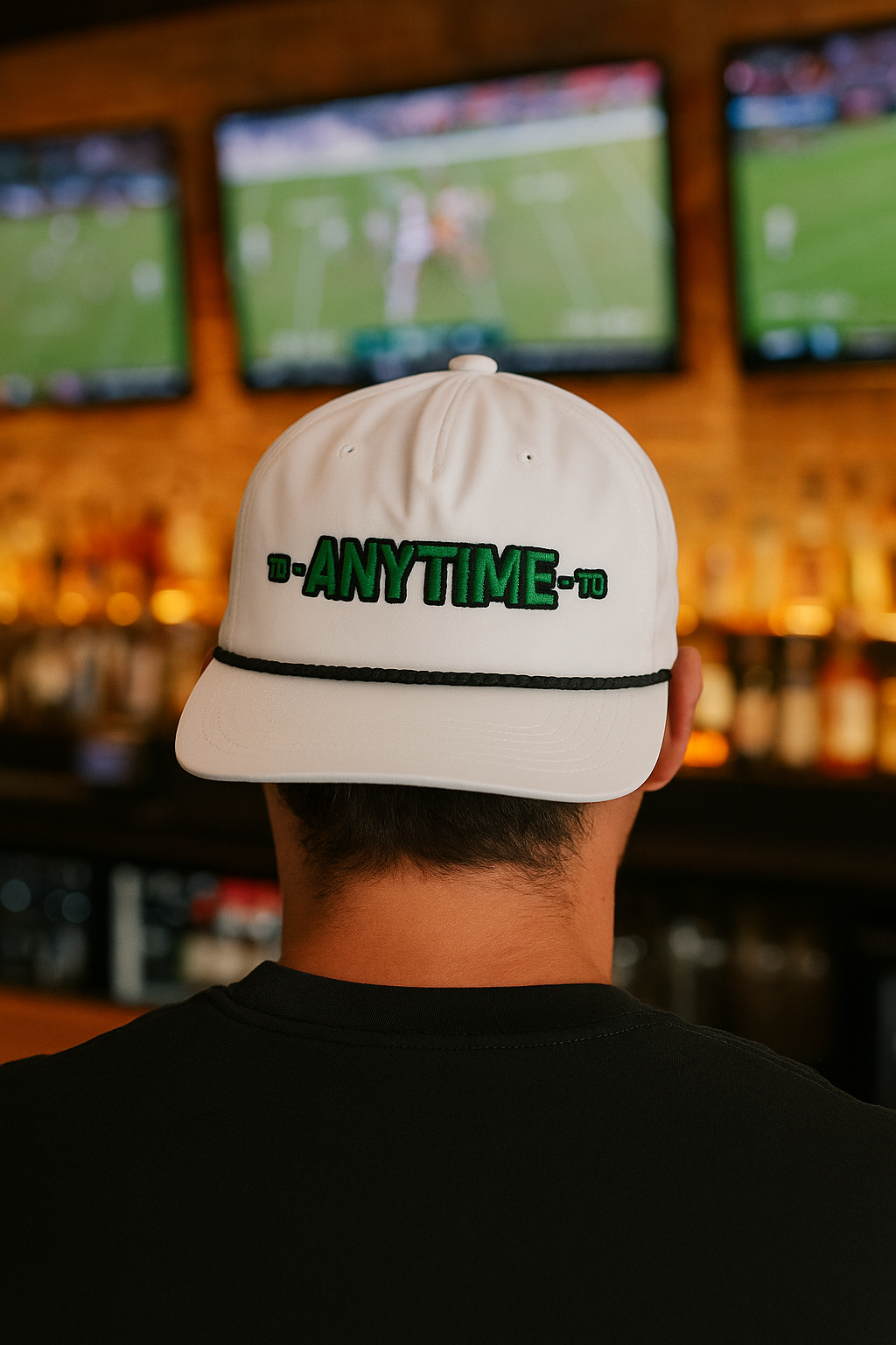 Anytime Touchdown Football Rope Hat