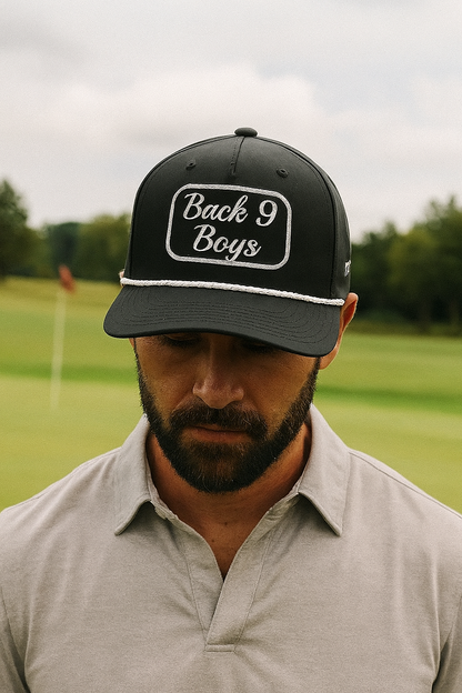Back 9 Boys Golf Rope Hat
