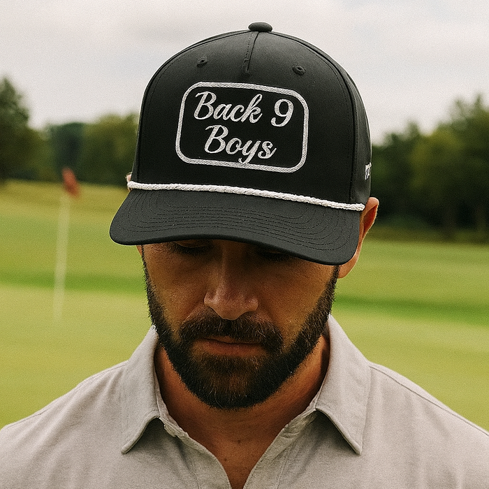 Back 9 Boys Golf Rope Hat