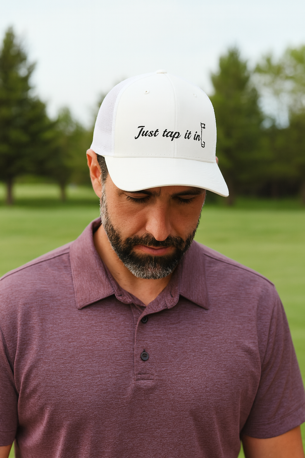 Just Tap It In Golf Hat