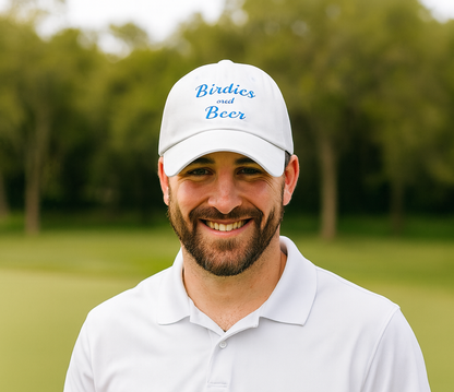 Birdies and Beer Golf Dad Hat