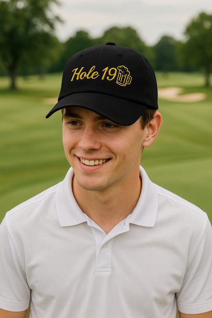 Hole 19 Golf Dad Hat