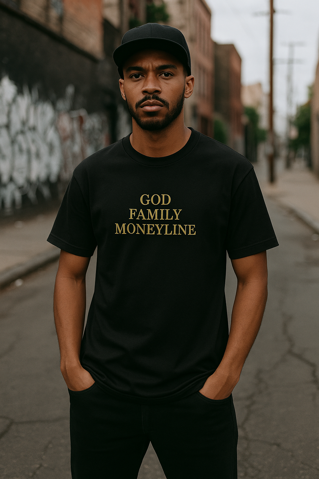 God Family Moneyline Tee