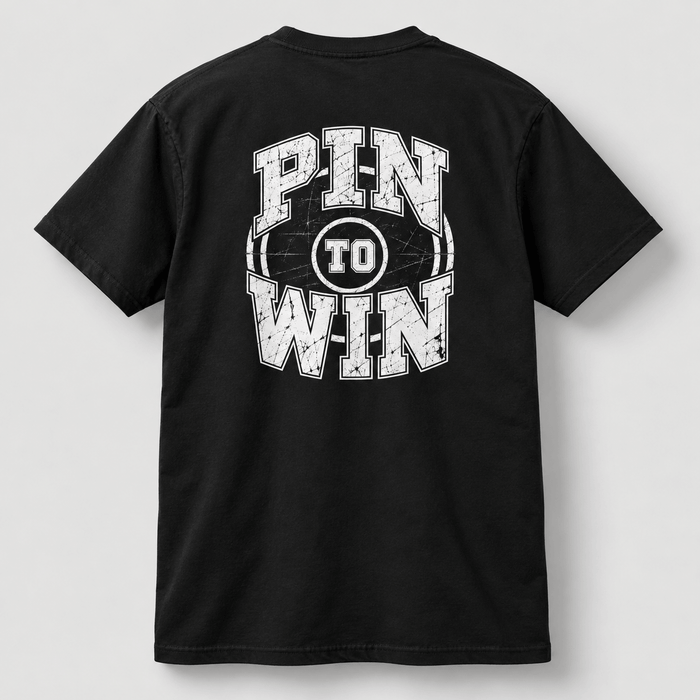Pin To Win Wrestling Tee