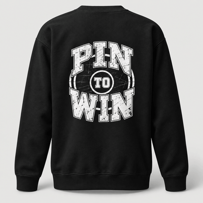 Pin To Win Wrestling Crewneck