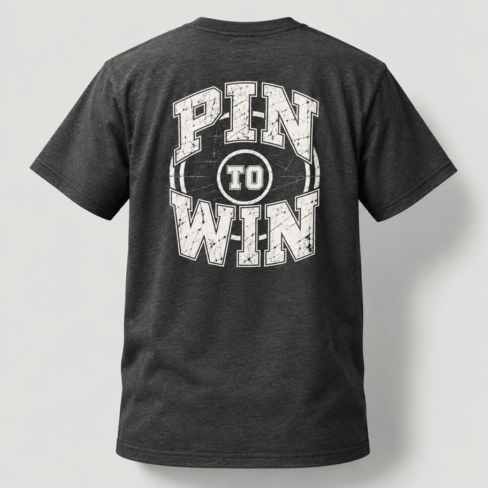 Pin To Win Wrestling Tee