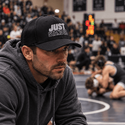 Just Stand Up Wrestling Trucker Hat