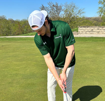 Just Tap It In Golf Polo