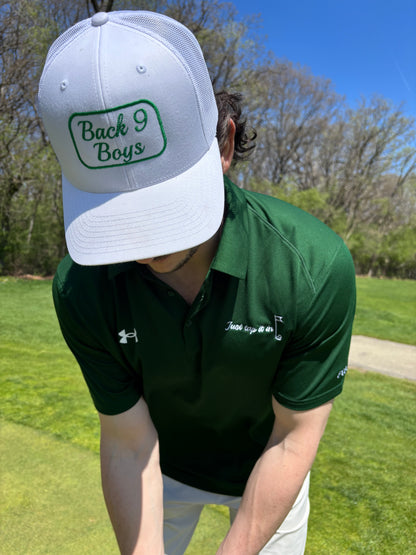 Back 9 Boys Golf Hat